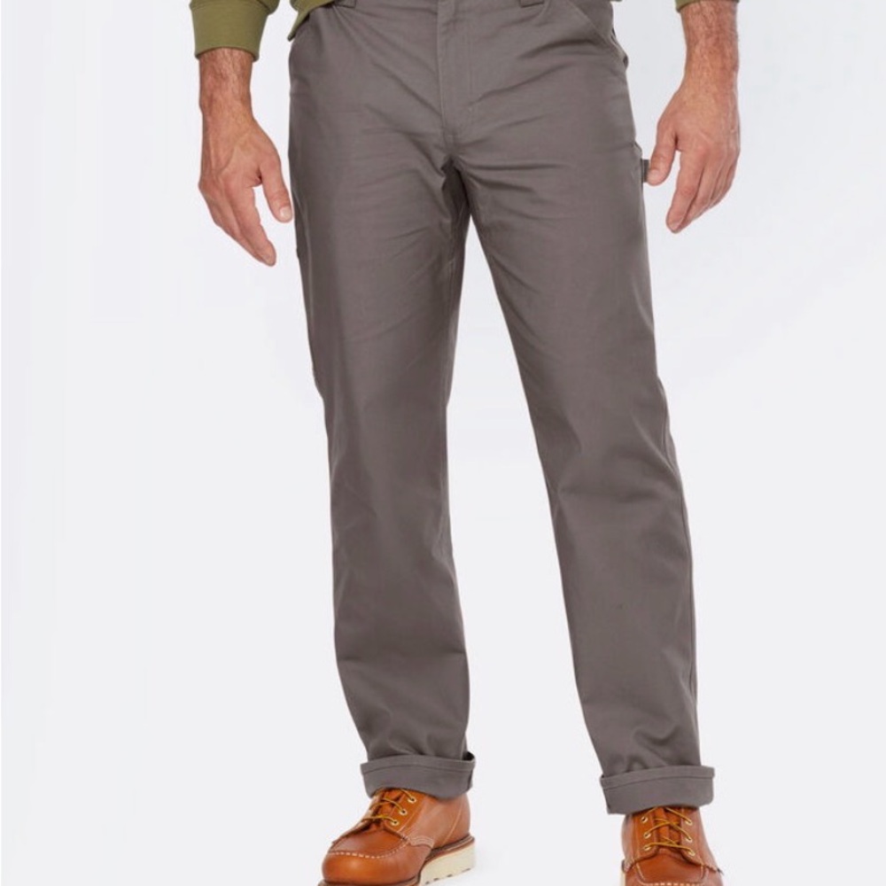 Duluth Trading Co Men's Gray Chinos 28x32